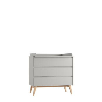 Chest of drawers with 3 drawers (Swing Gray collection)